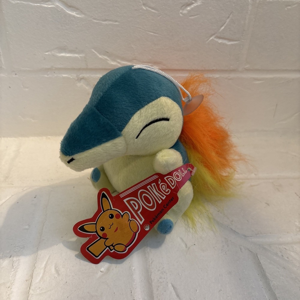 Pokemon Center Cyndaquil Fire Pokedoll Plush Toy Doll Stuffed Animal 6"